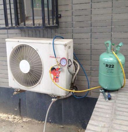 浔阳空调加氟